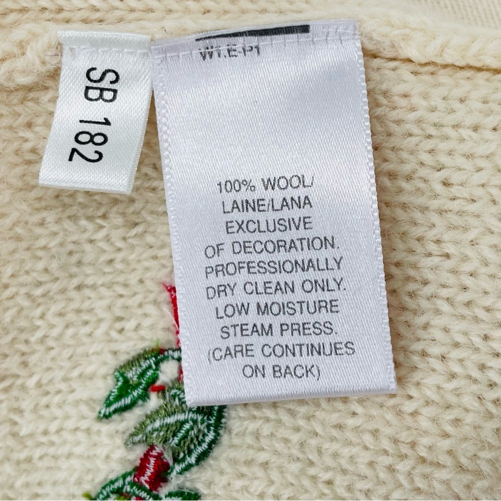 Vintage Susan Bristol Christmas Cardigan Sweater - Picture 6 of 7